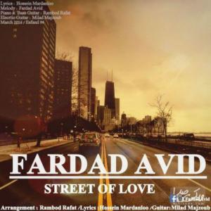 دانلود آهنگ فرداد آوید Street Of Love