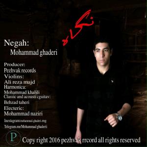 دانلود آهنگ  محمد قادری نگاه